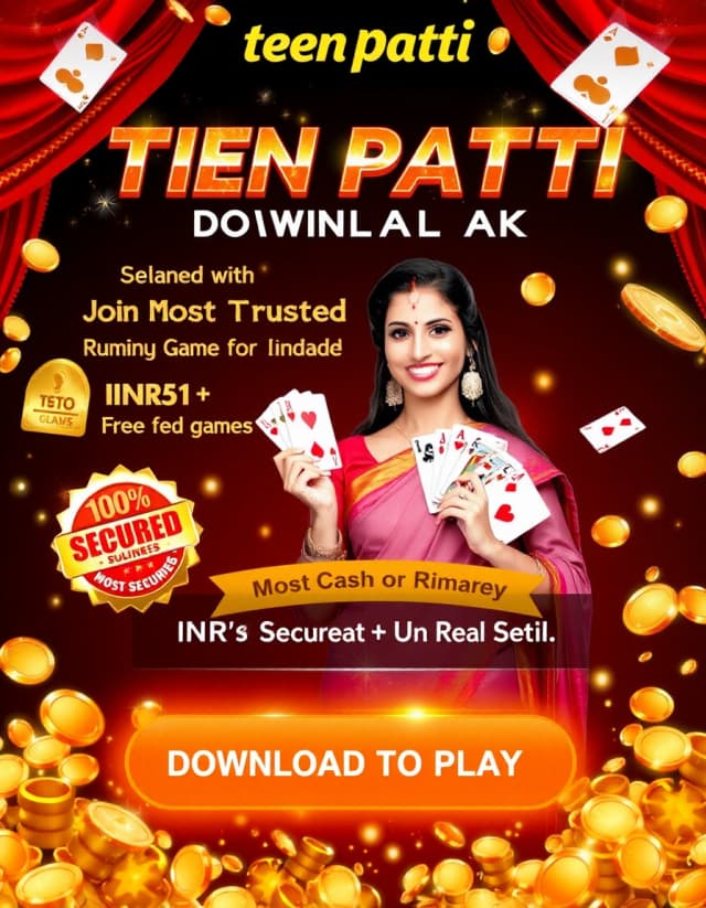 Teen Patti Download Apk Banner